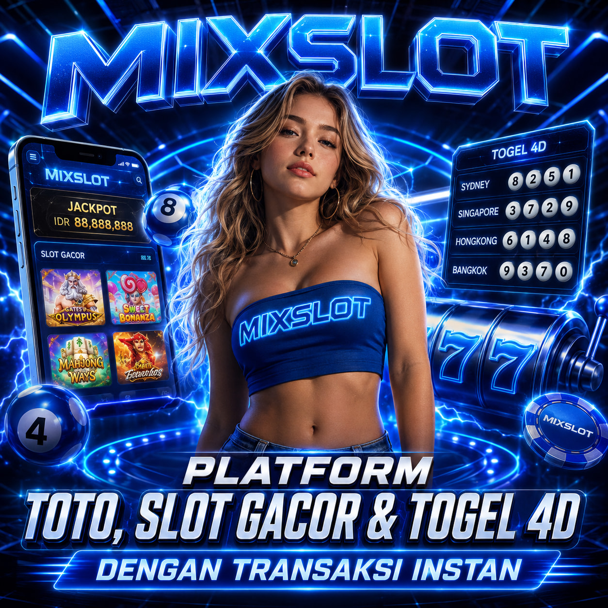 MIXSLOT | Platform Toto, Slot Gacor & Togel 4D dengan Transaksi Instan
